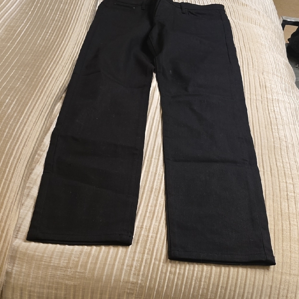 The Kooples Men's Black Waxed Finished Buttoned Slim Regular Fit - Picture 4 of 16